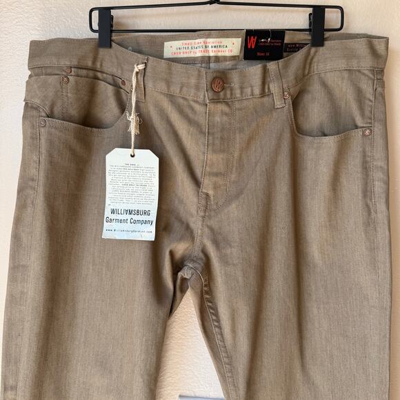 Williamsburg Garment Co. South 4th Street Skinny Jeans Size 38 NWT - Picture 3 of 8